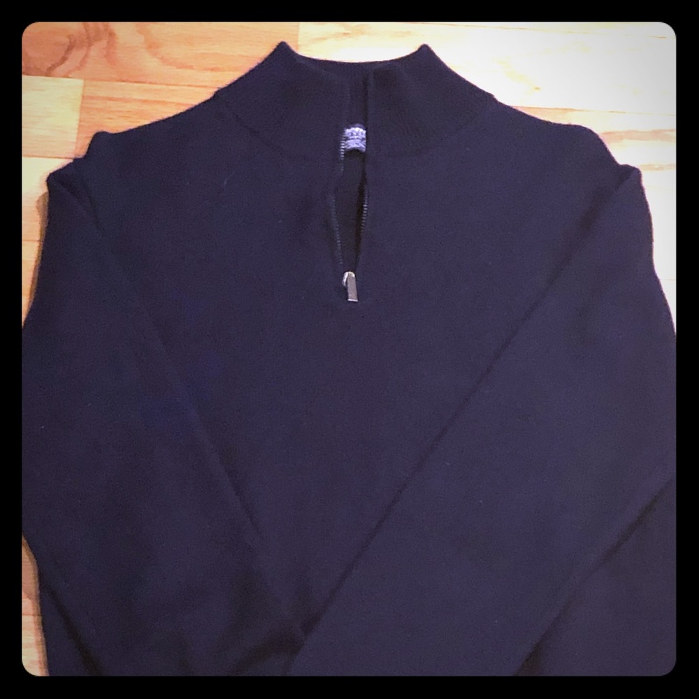 Jeremy Argyle, XL, 100% Merino Wool, Half Zip